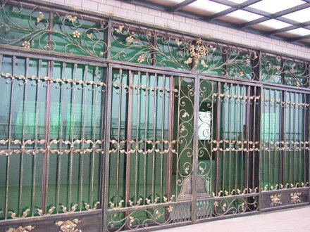 鐵藝大門制作T10庭院門