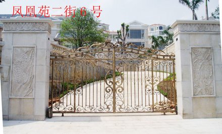 歐式鐵藝大門T07庭院門