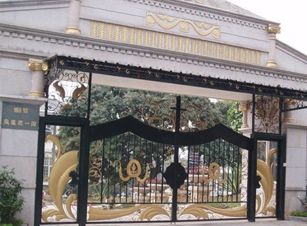 批發鐵藝大門廠家T03庭院門