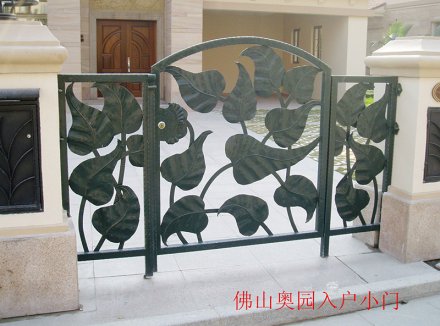 鐵藝大門規格T18庭院門